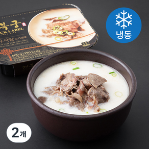 경복궁 한우사골 고기곰탕 (냉동), 600g, 2개