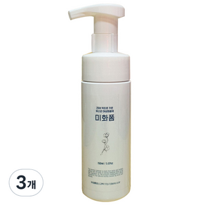 유산균 청결제 미화폼 150ml, 3개