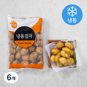 마당발 냉동 알감자 (냉동), 1kg, 6개