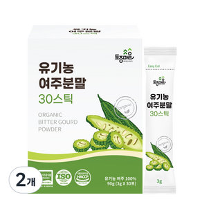 토종마을 유기농 여주 분말 30p, 90g, 2개