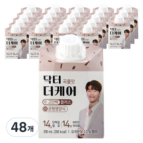 닥터더케어 곡물맛 균형영양식, 48개, 200ml