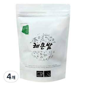 산해랑 단일허브차 레몬밤, 30g, 1개입, 4개