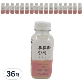 청오 든든한 한끼 쉐이크 달콤한맛, 36개, 50g