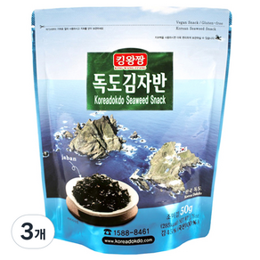 독도김 김자반, 50g, 3개