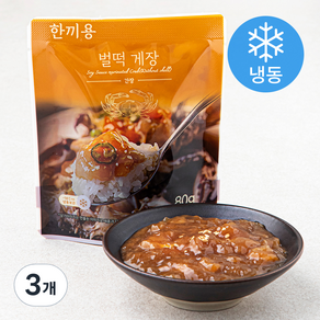 벌떡게장 간장 (냉동), 80g, 3개