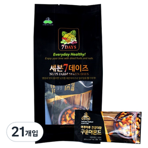 넛츠팜 구운아몬드, 210g, 3개