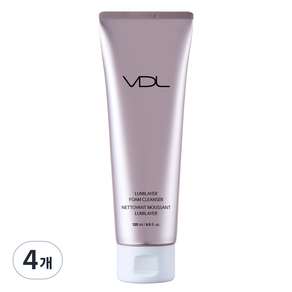 VDL 루미레이어 폼 클렌져, 120ml, 4개