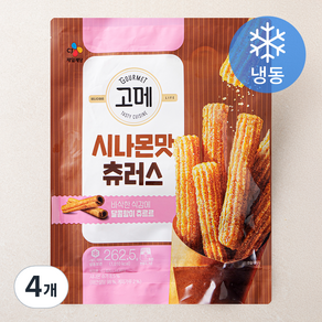 고메 씨제이 시나몬맛 츄러스 (냉동), 262.5g, 4개