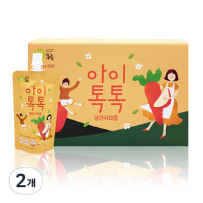 아이톡톡 당근사과즙 스파우트 120ml x 30p, 60개