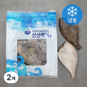 신선해어 가자미 두절 150~200g (냉동), 2kg, 2개