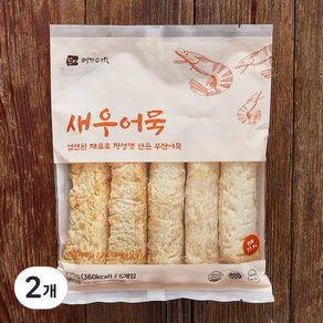 영자어묵 새우어묵 5입, 270g, 2개