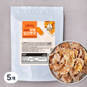 일품수제 찹쌀 당근부각, 5개, 70g