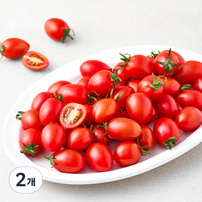 제이드가든 무농약 대추방울토마토, 1kg, 2개