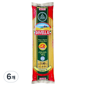 디벨라 링귀네 파스타, 6개, 500g