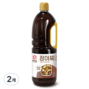 백설 장아찌 간장소스, 2개