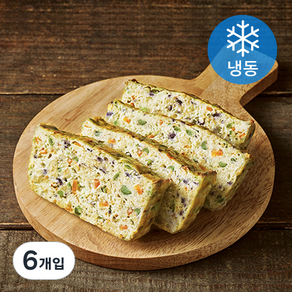 하림펫푸드 더리얼 레시피 치킨로프 강아지간식 (냉동), 닭가슴살맛, 100g, 6개