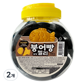 붕어빵모양 젤리 36p, 648g, 2개