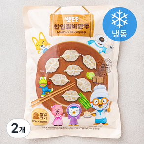 뽀로로 한입갈비만두 (냉동), 500g, 2개