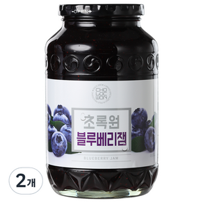 초록원 블루베리잼, 1kg, 2개