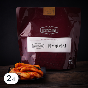 쉐프컬렉션 총각김치, 1kg, 2개