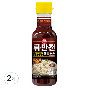 오뚜기 튀만전 찍먹소스, 2개, 320g