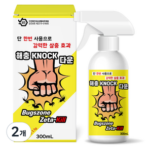 다운킬 해충 분무형 살충제, 300ml, 2개