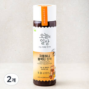 오늘의일상 자몽허니블랙티 원액 400ml