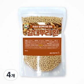 백장생 갈대뿌리환, 4개, 300g