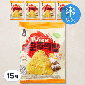 잇메이트 닭가슴살 찰현미 구운주먹밥 간장계란 (냉동), 100g, 15개