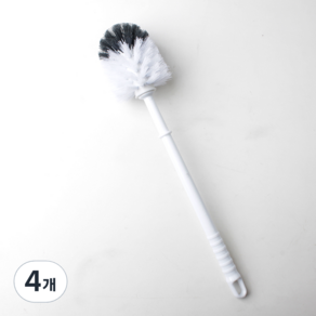 삼정크린마스터 원형 변기솔 2호, 혼합색상, 4개