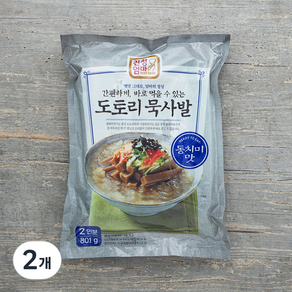 친정엄마 도토리묵사발, 801g, 2개