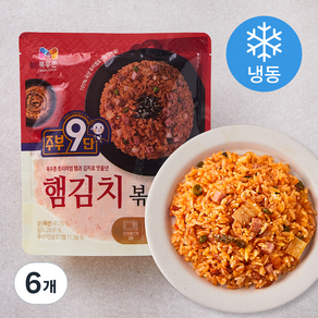 주부구단 햄김치볶음밥 (냉동), 210g, 6개