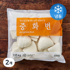 세미원 중화번 (냉동), 1.05kg, 2개