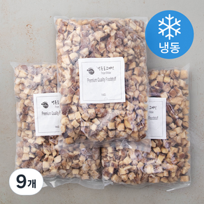 마당발 표고버섯 (냉동), 1kg, 9개