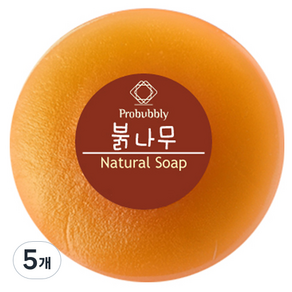 프로버블리 붉나무 중성비누, 110g, 5개