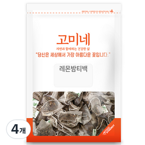 고미네 레몬밤 티백, 1g, 50개입, 4개