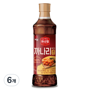 하선정 까나리 액젓골드, 400g, 6개