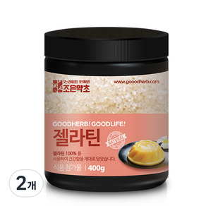 조은약초 젤라틴, 400g, 2개