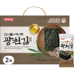 삼육김 광천김 선물세트 4호 32p