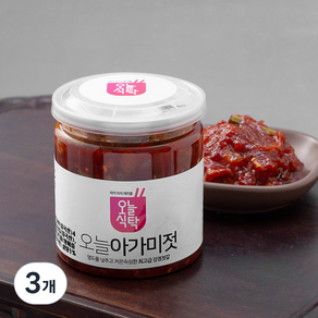 오늘식탁 강경 아가미젓, 250g, 3개