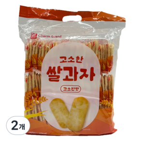 참브랜드 고소한 쌀과자 고소한맛, 2개, 250g