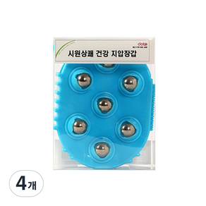 Tee 시원상쾌 건강 지압장갑 13 x 10 x 3 cm, 4개, 랜덤 발송