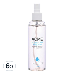 레이펄스 워터리스 바디워시, 6개, 200ml