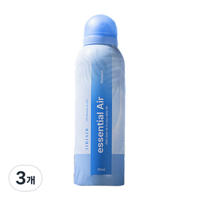 지리에어 지리산 프리미엄 에센셜에어 휴대용 미니 공기캔 여행용 253ml, 3개