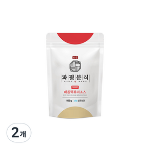 파평분식 떡볶이 소스 분말 매콤한맛, 500g, 2개