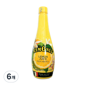 리몬리 레몬주스, 500ml, 6개