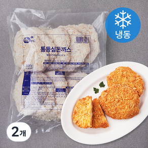 하늘푸드 통등심돈까스 10개입 (냉동), 800g, 2개