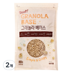 동서 그래놀라 베이스, 2개, 800g