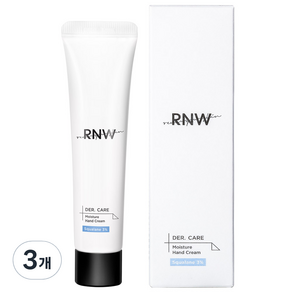 알엔더블유 더 케어 모이스처 핸드크림, 35ml, 3개