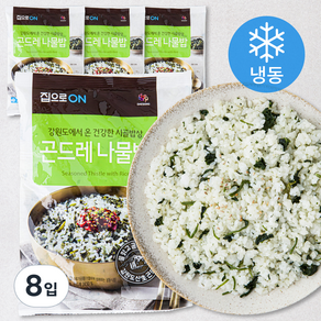 집으로온 곤드레나물밥 (냉동), 230g, 8입